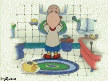 Caillou Joins The Circus GIF - Caillou Joins The Circus Cartoons GIFs