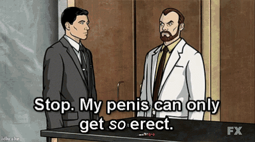 Archer Sterling Archer GIF - Archer Sterling Archer My Penis Can Only Get So Erect GIFs