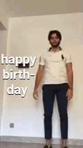 Happy Birthday Greetings GIF - Happy Birthday Greetings Dab GIFs