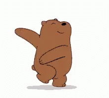 Bear Funny GIF - Bear Funny Skipping GIFs