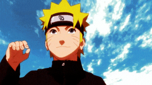 a cartoon character with the letter b on his head