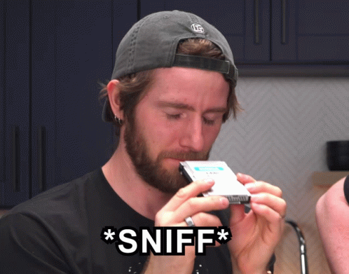 Sniff Linus GIF - Sniff Linus Linus Tech Tips GIFs
