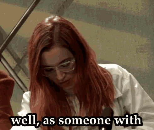Glasses As Someone With Glasses GIF - Glasses As Someone With Glasses Becca Scott GIFs