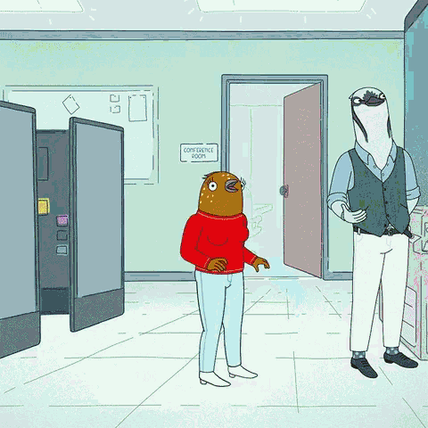 Tuca And Bertie Its Happening GIF - Tuca And Bertie Its Happening Excited GIFs