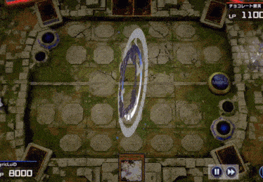 a video game is being played by a player named lyriclud