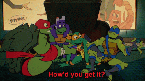 Rise Of The Tmnt Raphael GIF - Rise Of The Tmnt Raphael Howd You Get It GIFs