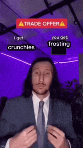 Trade Offer Crunchies GIF - Trade Offer Crunchies Frosting GIFs