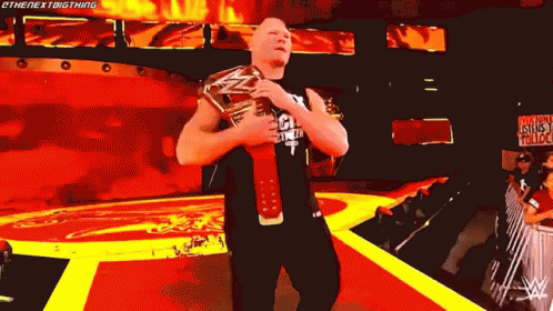 Brock Lesnar Entrance GIF - Brock Lesnar Entrance Universal Champion GIFs