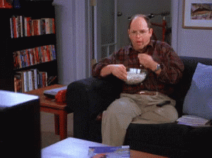 Popcorn Seinfeld GIF - Popcorn Seinfeld Eating GIFs
