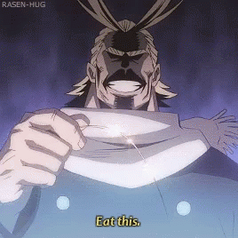 All Might Eat This GIF