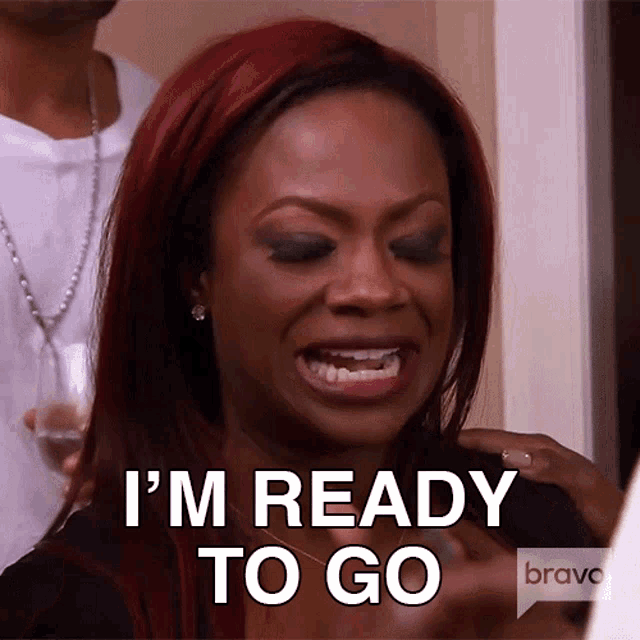 Im Ready To Go Real Housewives Of Atlanta GIF - Im Ready To Go Real Housewives Of Atlanta I Want To Leave GIFs