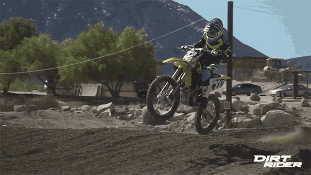 Landing Dirt Rider GIF - Landing Dirt Rider Slow Mo GIFs