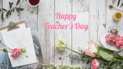 Happy Teachers Day Teacher'S Day GIF - Happy teachers day Teacher's day ...