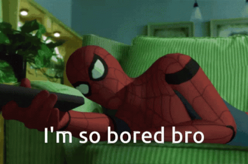 Spider Man Tired GIF - Spider Man Tired Bored Cat GIFs