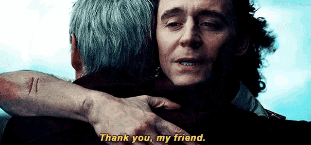 Loki Thank You GIF - Loki Thank You My Friend GIFs