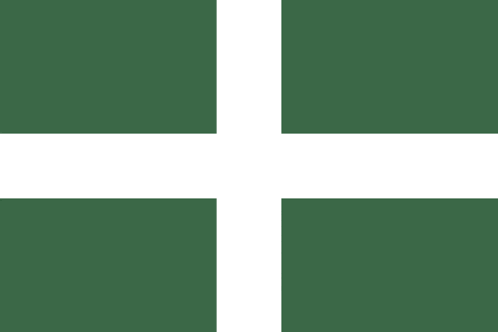 a green square with a white cross on it .