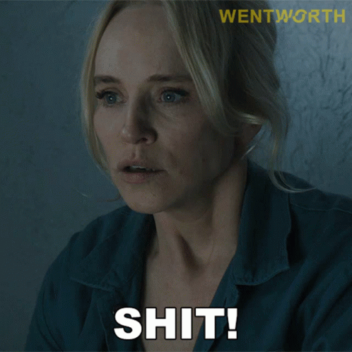 Shit Marie Winter GIF - Shit Marie Winter Wentworth GIFs