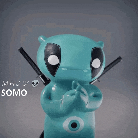 a cartoon character with the name somo on the bottom right