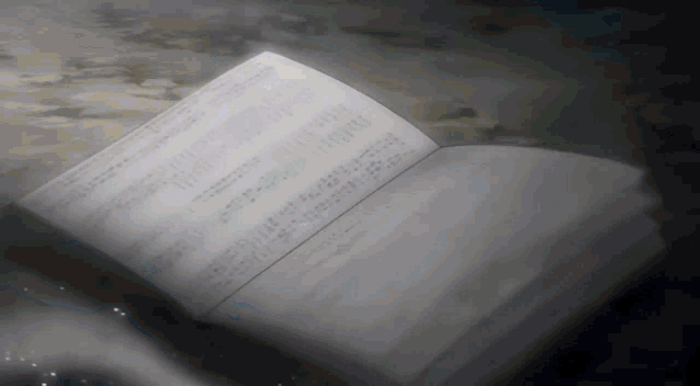 a book is open to a page that says ' i love you '