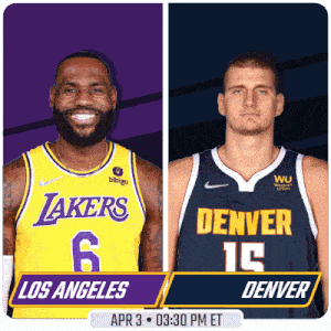 Los Angeles Lakers Vs. Denver Nuggets Pre Game GIF - Nba Basketball Nba 2021 GIFs