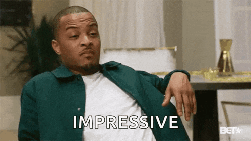 Impressed Youre Good GIF