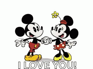 Loveyou I Love You GIF - Loveyou I Love You Mickey And Minie Mouse GIFs