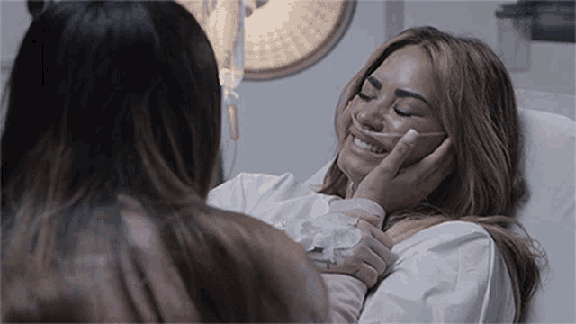 Crying Demi Lovato GIF - Crying Demi Lovato Dancing With The Devil Song GIFs