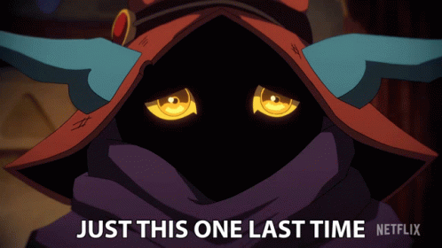 Just This One Last Time Orko GIF - Just This One Last Time Orko Masters Of The Universe Revelation GIFs