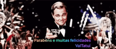 Parabéns Valtatui Leonardo Di Caprio GIF