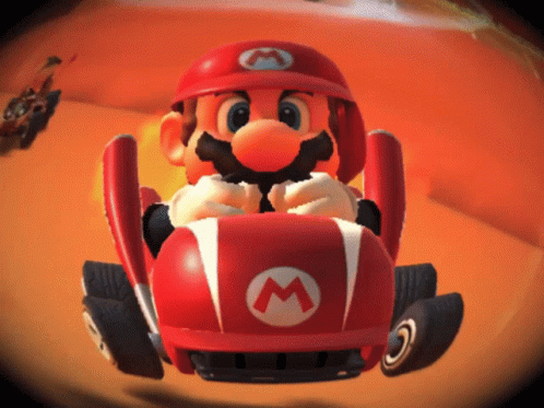 Mario Kart Tour Racer Boi Mario GIF - Mario Kart Tour Racer Boi Mario Baseball Mario GIFs