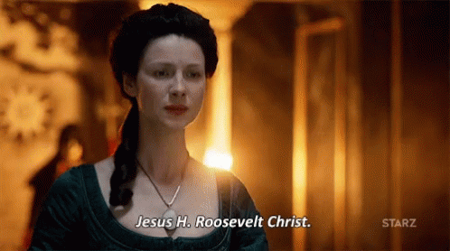 Caitriona Balfe Confused GIF - Caitriona Balfe Confused Claire Fraser GIFs