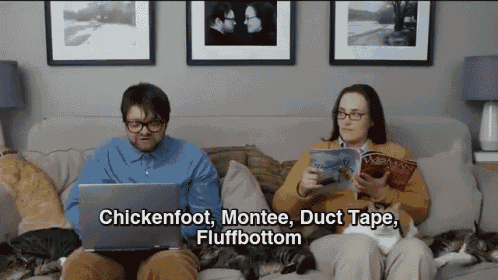 Chickenfoot, Monte, Duct Tape, Fluffbottom GIF - Chickenfoot Monte Duct GIFs