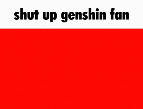 Shut Up Genshin Fan Persona GIF - Shut Up Genshin Fan Genshin Fan Persona GIFs
