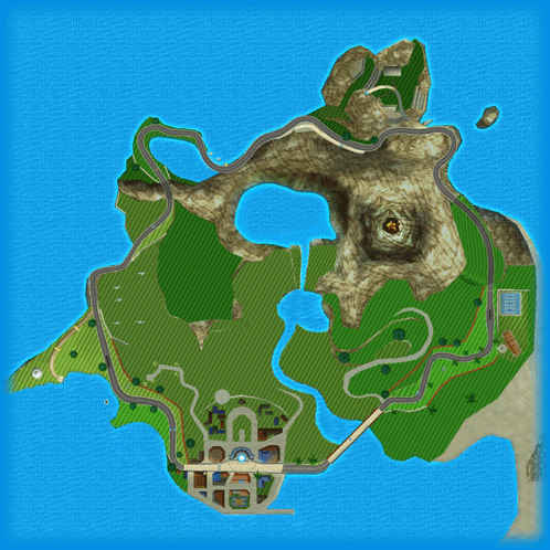 3ds Wuhu Loop Map GIF - 3ds Wuhu Loop Map Mario Kart 7 GIFs
