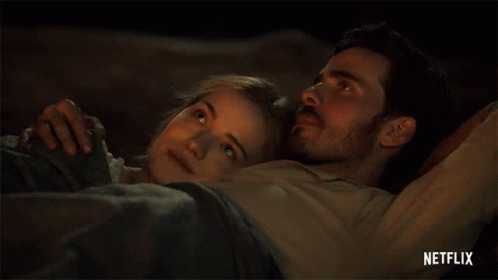 Lying Under The Stars Camping GIF - Lying Under The Stars Camping Snuggle Together GIFs