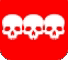 Skull Triple Skull GIF - Skull Triple Skull Skull Emoji GIFs