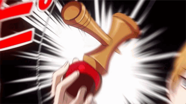a cartoon drawing of a person holding a red ball