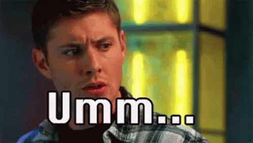 Umm No Dean Winchester GIF - Umm No Dean Winchester Supernatural GIFs