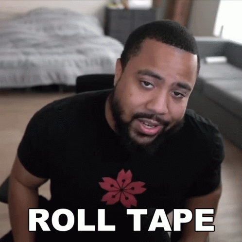 Roll Tape The Black Hokage GIF - Roll Tape The Black Hokage Spin The Tape GIFs