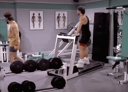 Wings Working Out GIF - Wings Working Out Treadmill GIFs