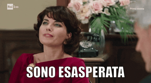 a woman in a red dress with sono esperanza written on the bottom