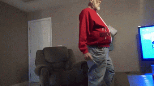 Angry Grandpa Scolding While Swinging Hands GIF - Angry Grandpa Scolding While Swinging Hands Before Destroying Ps4 GIFs