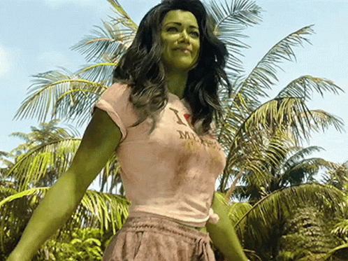 Happy She Hulk GIF - Happy She Hulk Tatiana Maslany GIFs