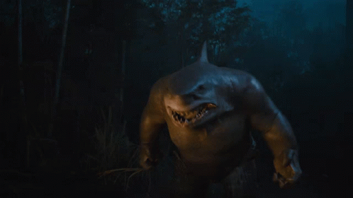 Lunge At You King Shark GIF - Lunge At You King Shark The Suicide Squad GIFs