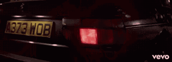 a close up of the back of a car with a license plate that says n08