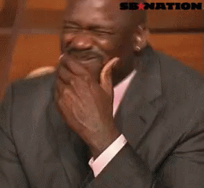 Laughing Too Hard GIF - Shaq Laughing Hysterical GIFs