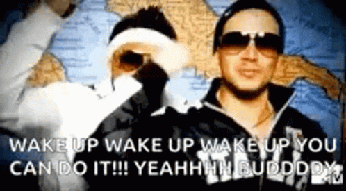 Jersey Shore Wake Up GIF - Jersey Shore Wake Up Wake You Up GIFs