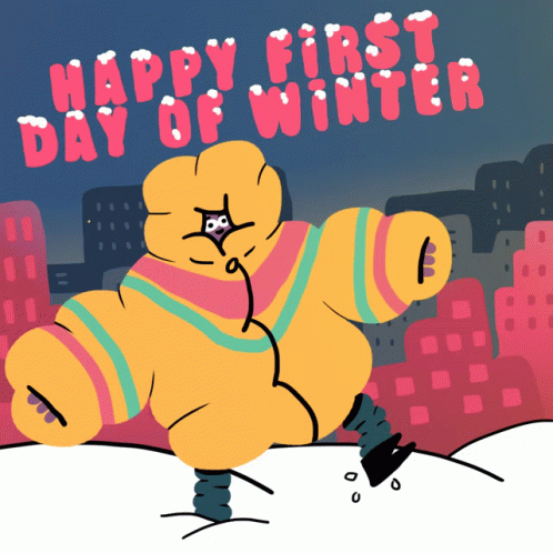 First Day Of Winter Bundle Up GIF - First Day Of Winter Bundle Up Snow Day GIFs