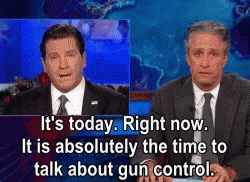 Jon Stewart Gun Control GIF - Jon Stewart Gun Control Daily Show GIFs
