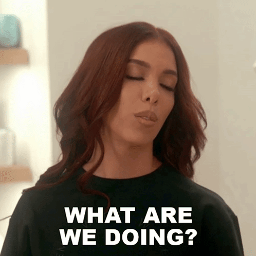 What Are We Doing Ashley Snell GIF - What Are We Doing Ashley Snell Basketball Wives Orlando GIFs
